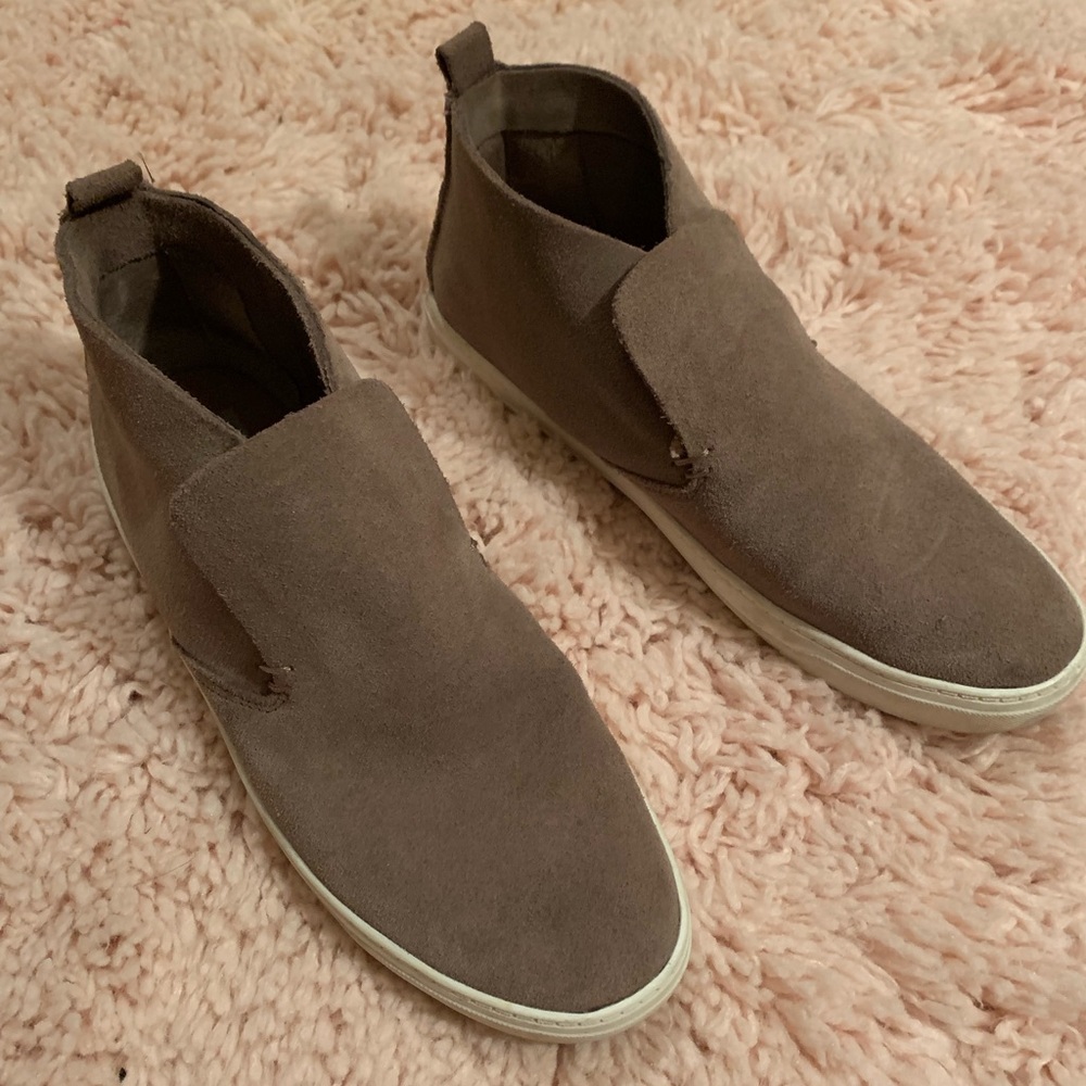 Tan sneakers from Target